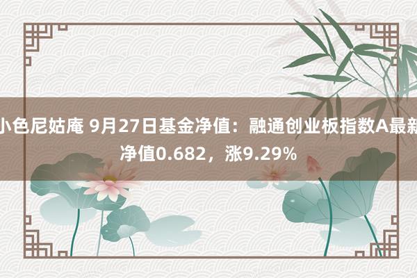 小色尼姑庵 9月27日基金净值：融通创业板指数A最新净值0.682，涨9.29%